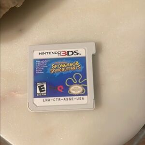 Nintendo 3DS SpongeBob SquigglePants Game - Blue and Yellow